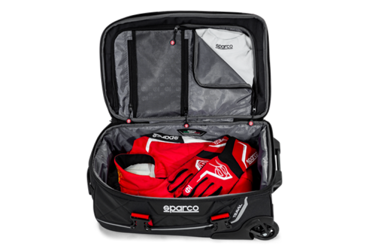 Sparco Bag Travel Blk/Red