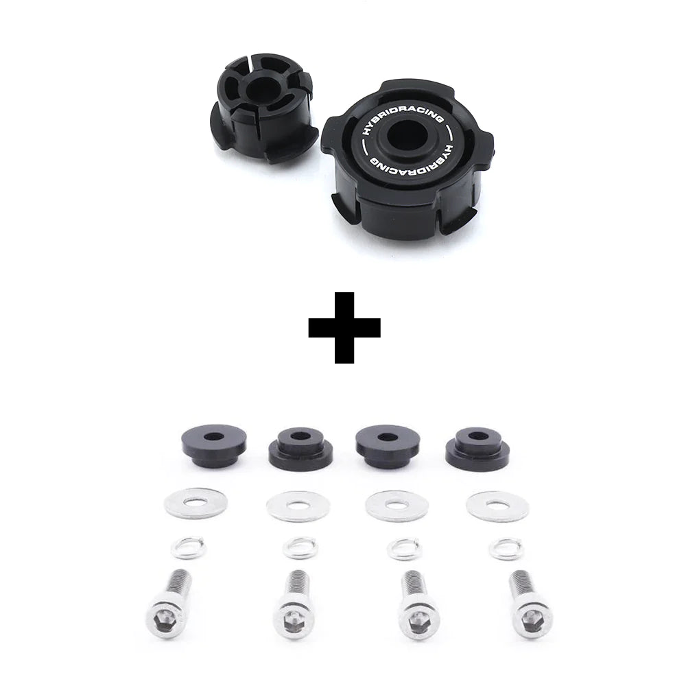 HYBRID RACING - SHIFTER CABLE BUSHING & BASE BUSHING COMBO (12-15 CIVIC)