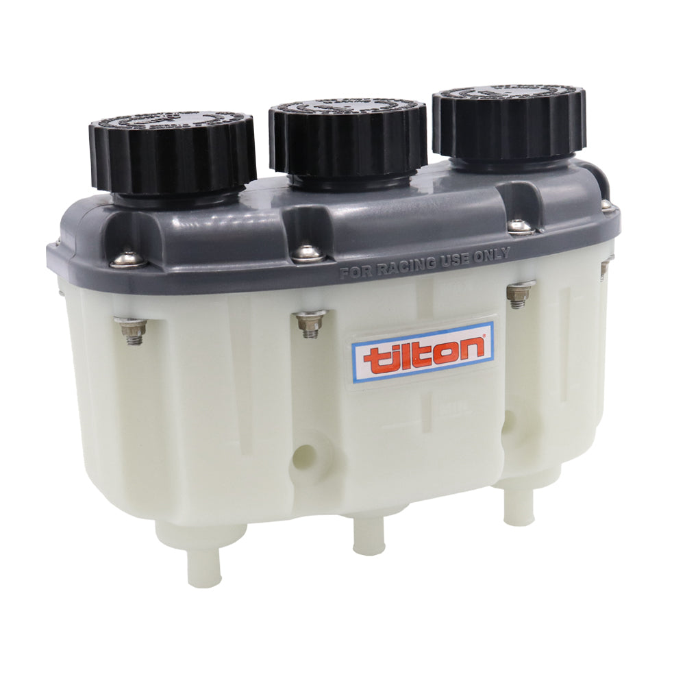 Tilton 3-Chamber Plastic Reservoir