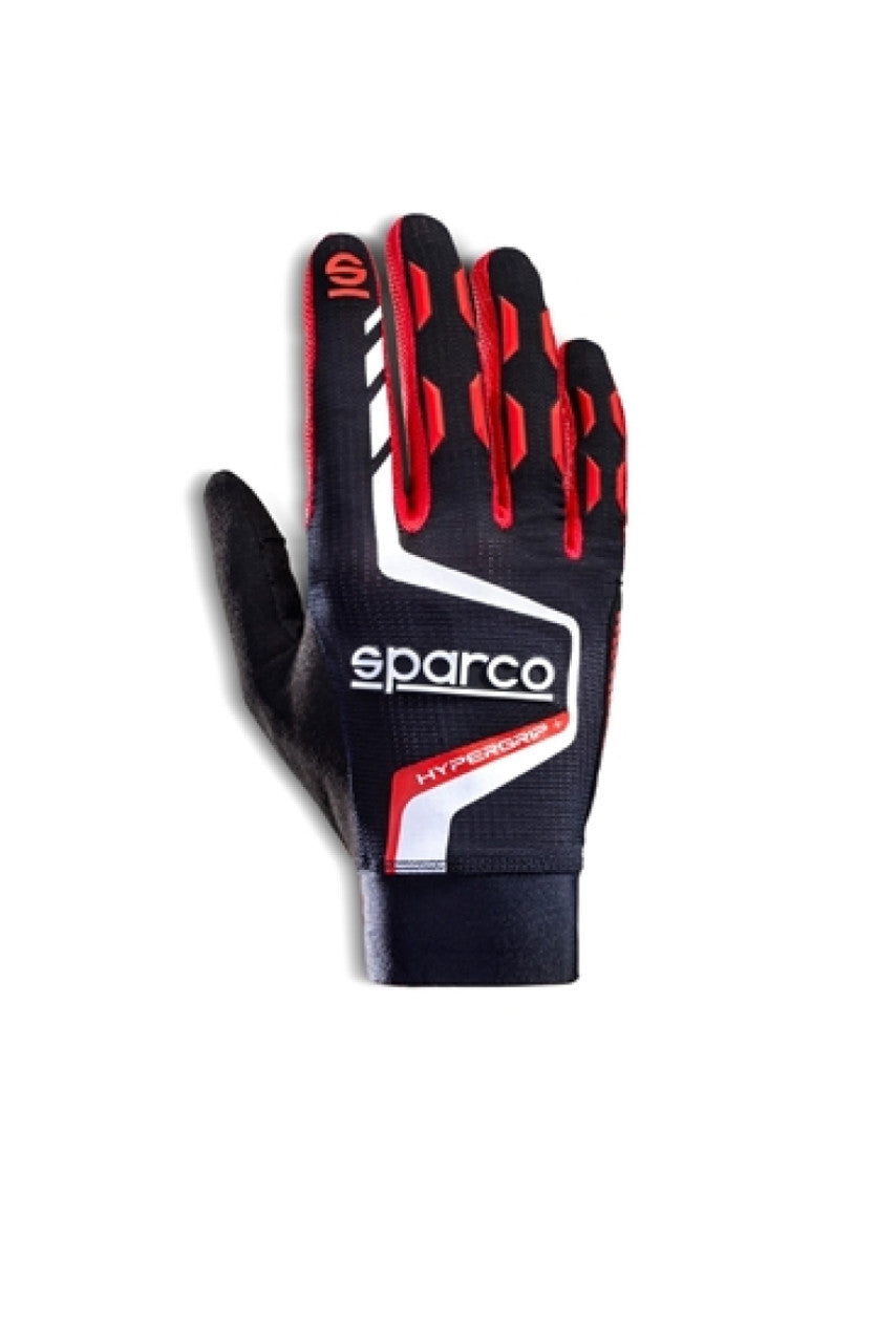 MSS - SPARCO GLOVES HYPERGRIP+ 10 BLK/RED