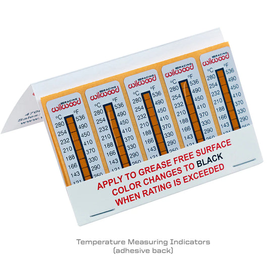 Wilwood Caliper Temperature Strips (10-pk)