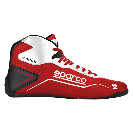 MSS - SPARCO SHOE K-POLE 43 RED/WHT