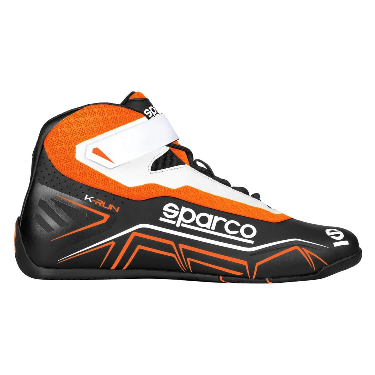 MSS - SPARCO SHOE K-RUN 45 BLK/ORG