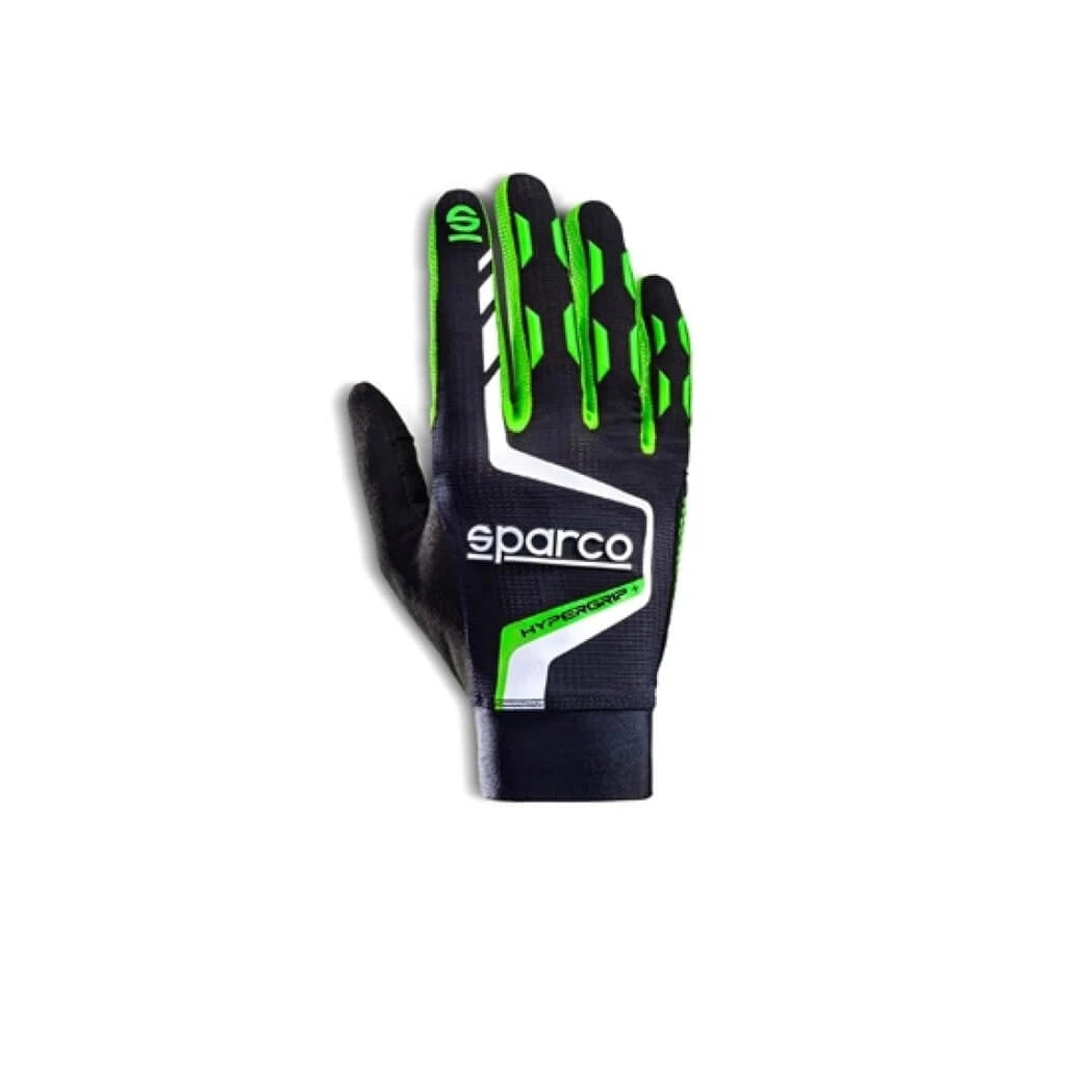 MSS - SPARCO GLOVES HYPERGRIP+ 09 BLK/GRN