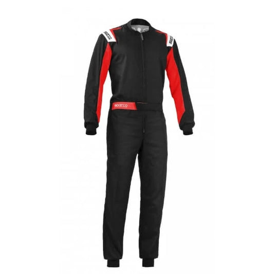 MSS - SPARCO SUIT ROOKIE MED BLK/RED