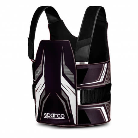 MSS - SPARCO VEST K-TRACK FIA MED BLK/WHT